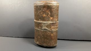 18991902 British Emergency Ration Field Service Oldest MRE Beef Eaten Survival Food Review Test [upl. by Bruis964]