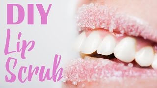 Easy DIY Lip Scrubs with Only 3 Ingredients [upl. by Boland]