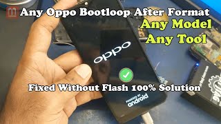 Oppo F9 Bootloop After Format Or Reset Fixed Without Flash [upl. by Mariko522]