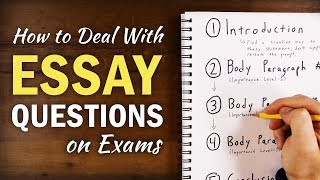 5 Rules for Answering ESSAY Questions on Exams [upl. by Albright477]