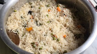 Vegetable pulao recipe  simple veg pulao recipe [upl. by Leilani]