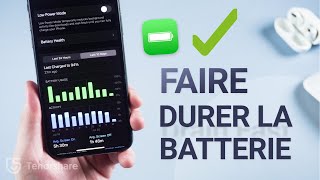 20 Conseils pour faire durer la batterie de son iPhone [upl. by Aicilev]