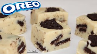 Only 3 Ingredients Oreo Fudge Recipe  Top Tasty Recipes [upl. by Ajiak]