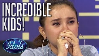 FANTASTIC KIDS  Incredible Indonesian Idol Junior Auditions  Idols Global [upl. by Aninaig]