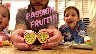 HOW TO EAT THE PASSION FRUIT [upl. by Lleinnad]