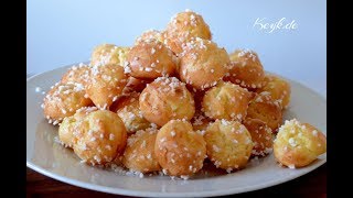 Chouquettes Recipe  Puffs with sugar pearls [upl. by Ahsiyn]