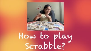 How to play Scrabble [upl. by Uot]