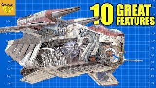 10 Features that made the LAAT GUNSHIP the BEST Transport in Star Wars [upl. by Ahsoyek]