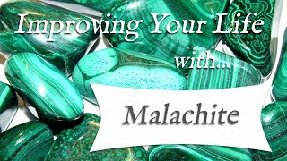 MALACHITE 💎 TOP 4 Crystal Wisdom Benefits of Malachite Crystal  Stone of Transformation [upl. by Sixla]