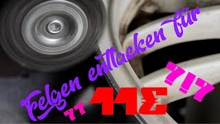 FELGEN ENTLACKEN für 11€  VLOG  CMVG [upl. by Philina]