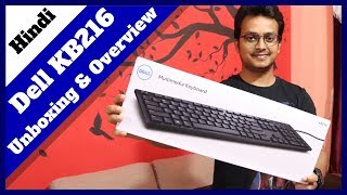 Dell KB216 Wired Multimedia USB Keyboard Unboxing Overview amp Test  Hindi   TechToTech [upl. by Pas]