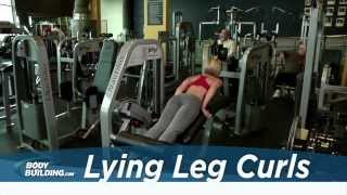 Lying Leg Curls  Leg Exercise  Bodybuildingcom [upl. by Oriane]