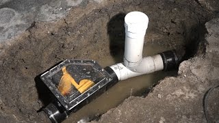 Backwater Valve Installation [upl. by Haronid]