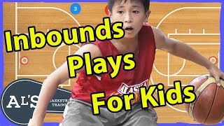 Basketball Inbounds Plays Playbook For Kids  Simple Inbounds Plays [upl. by Annek]