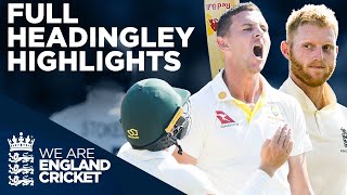 Full Test Highlights  England v Australia  Headingley Test  Third Specsavers Ashes Test 2019 [upl. by Atteuqram]