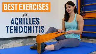 Stretches to Help Improve Achilles Tendonitis [upl. by Florida]