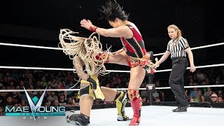 Meiko Satomura vs Lacey Lane  Quarterfinal Match Mae Young Classic Oct 17 2018 [upl. by Winchester]