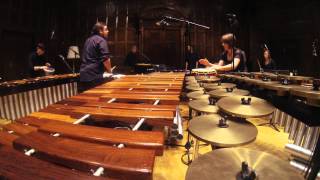 Eastman Percussion Ensemble Fandango 13 [upl. by Gabler]