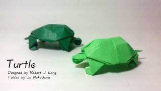 Origami Turtle Robert J Lang [upl. by Rednirah]