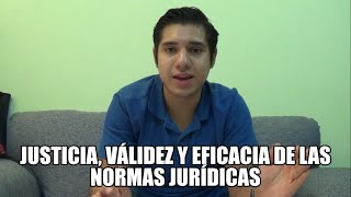 Justicia válidez y eficacia de las normas jurídicas [upl. by Heida]