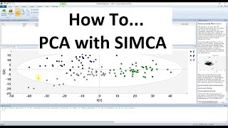 PCA Tutorial using SIMCA [upl. by Ettelliw227]