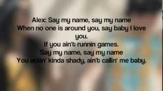 quotSay My Namequot by Alex and SierraLyricsThe X Factor USA [upl. by Ja96]