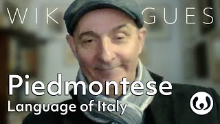 Italys Piedmontese language casually spoken  Giorgio speaking Piedmontese  Wikitongues [upl. by Bohman207]