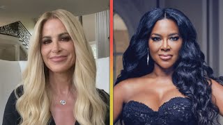 Kim Zolciak REACTS to Kenya Moores RHOA Exit Exclusive [upl. by Ifar]