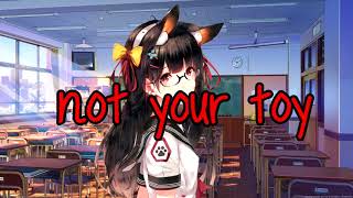 Nightcore  Toy  Netta  Israel  Eurovision 2018  Lyrics [upl. by Rheims]