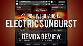 Session Guitarist  Electric Sunburst Demo amp Review [upl. by Celina]