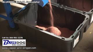 Copper Chopper BDG8L  Granulate your scrap copper wire [upl. by Nel]