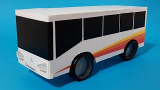 Como hacer un BUS con una caja de cartón [upl. by Glick365]