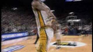 Reggie Miller shoves Michael Jordan to shoot game winning 3 UNBELIEVABLE [upl. by Ecilegna]