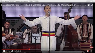 Basarabia mea sfînta  Ion PALADI și Orchestra Lăutariiquot din concertul quotDorul Basarabieiquot [upl. by Prochoras647]