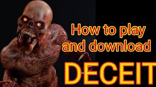 How to play and download quotDECEITquot game Part1 [upl. by Ahsuas]