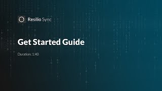 Resilio Sync Get Started Guide [upl. by Herates]