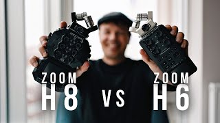 Zoom H6 vs H8 Which One is the Ultimate Sound Recording Beast [upl. by Arrol]