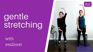 Gentle Stretching for Seniors Beginner Exercisers [upl. by Andres]