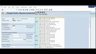 SAP Vendor Master Dual control  Define Sensitive Fields For Dual Control Vendors [upl. by Calloway]