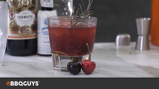 Smoldering Rosemary Manhattan Cocktail  BBQGuys [upl. by Eloisa]