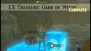 EX Treasure Garb of Winds  Quest  Zelda BOTW [upl. by Renate]