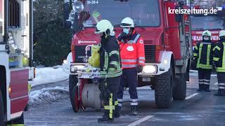 Vollbrand zerstört Einfamilienhaus in Diepholz [upl. by Onia712]