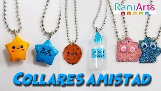 DIY  COLLARES DE AMISTAD  FRIENDSHIP NECKLACES [upl. by Caputo]