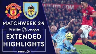 Manchester United v Burnley  PREMIER LEAGUE HIGHLIGHTS  1222020  NBC Sports [upl. by Veronique258]