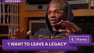 Wizkid Extended interview Music is a universal language  and the perception of Africa [upl. by Ettenawtna782]