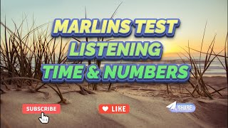 Marlins Test For Seafarer  Listening [upl. by Cadmar96]