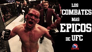 LAS 5 PELEAS MÁS ÉPICAS DE UFC [upl. by Lashoh153]