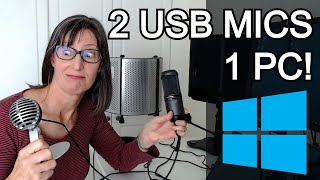 Record Two USB Mics At Once on Windows PC  Audacity amp Reaper Tutorial [upl. by Templia247]