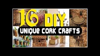 16 DIY Unique Cork Crafts [upl. by Archy737]