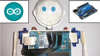 Fabrica tu robot humanoide con Arduino [upl. by Binni]